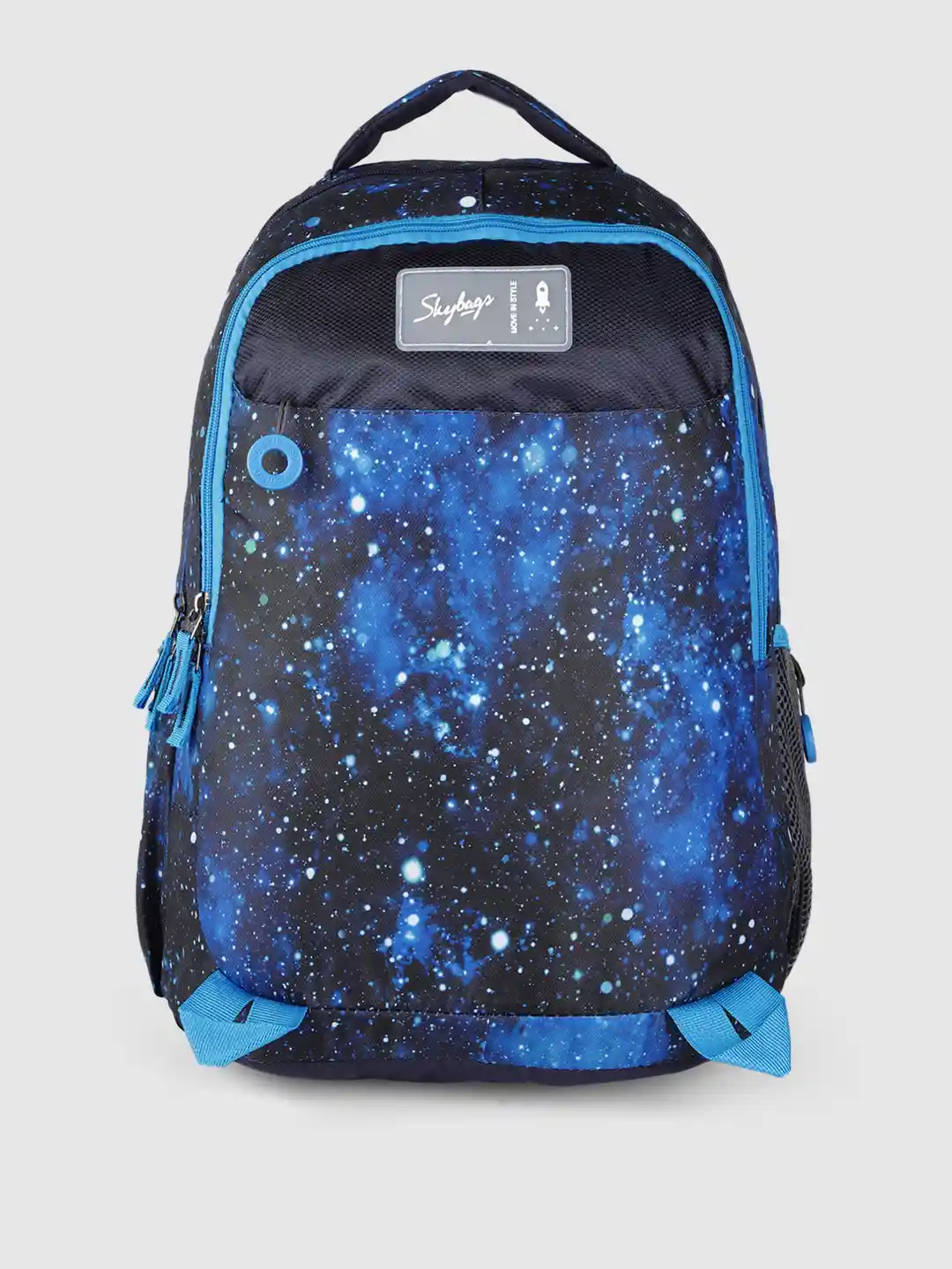 Buy Skybags Kids Black Blue Graphic Printed Backpack Backpacks
