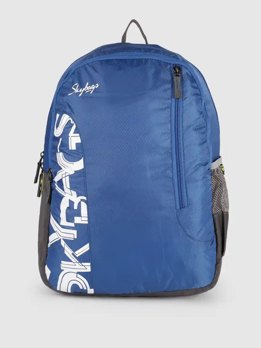 Buy Skybags Unisex Blue Brat Azure Brand Logo Backpack Backpacks