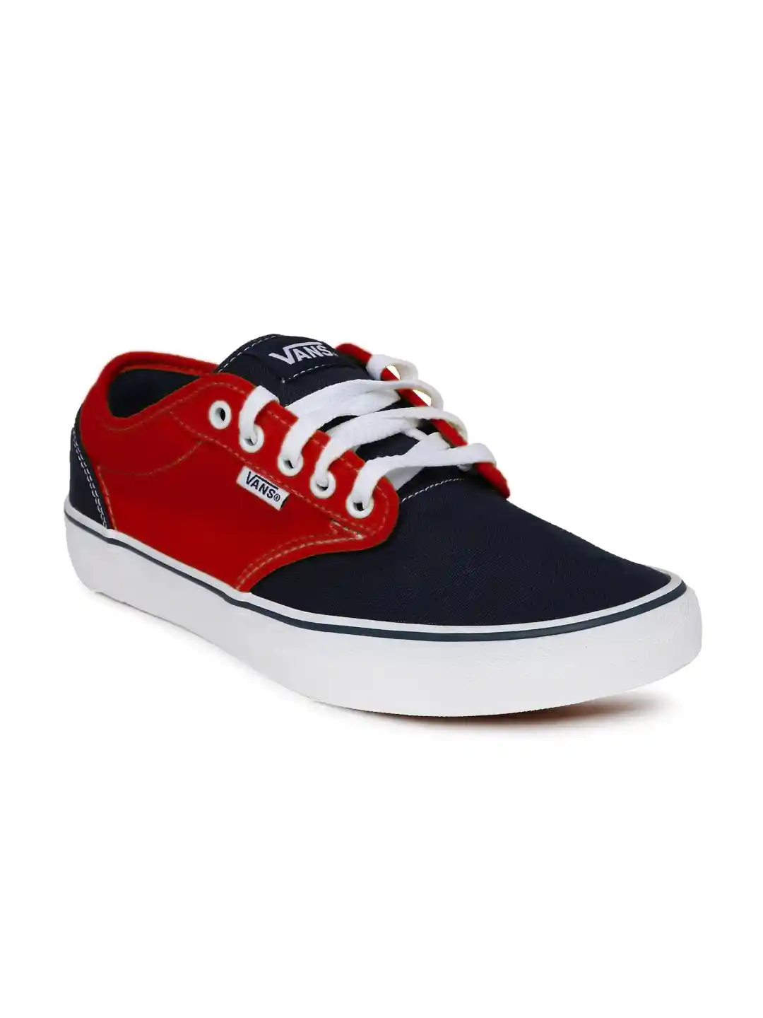 Buy Vans Men Black Red Colourblocked Sneakers Casual Shoes for