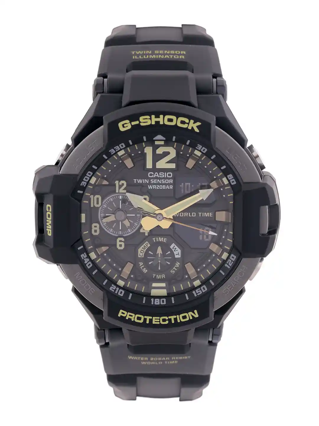 Buy CASIO G-Shock Men Black Analogue Digital Watch (G682) GA