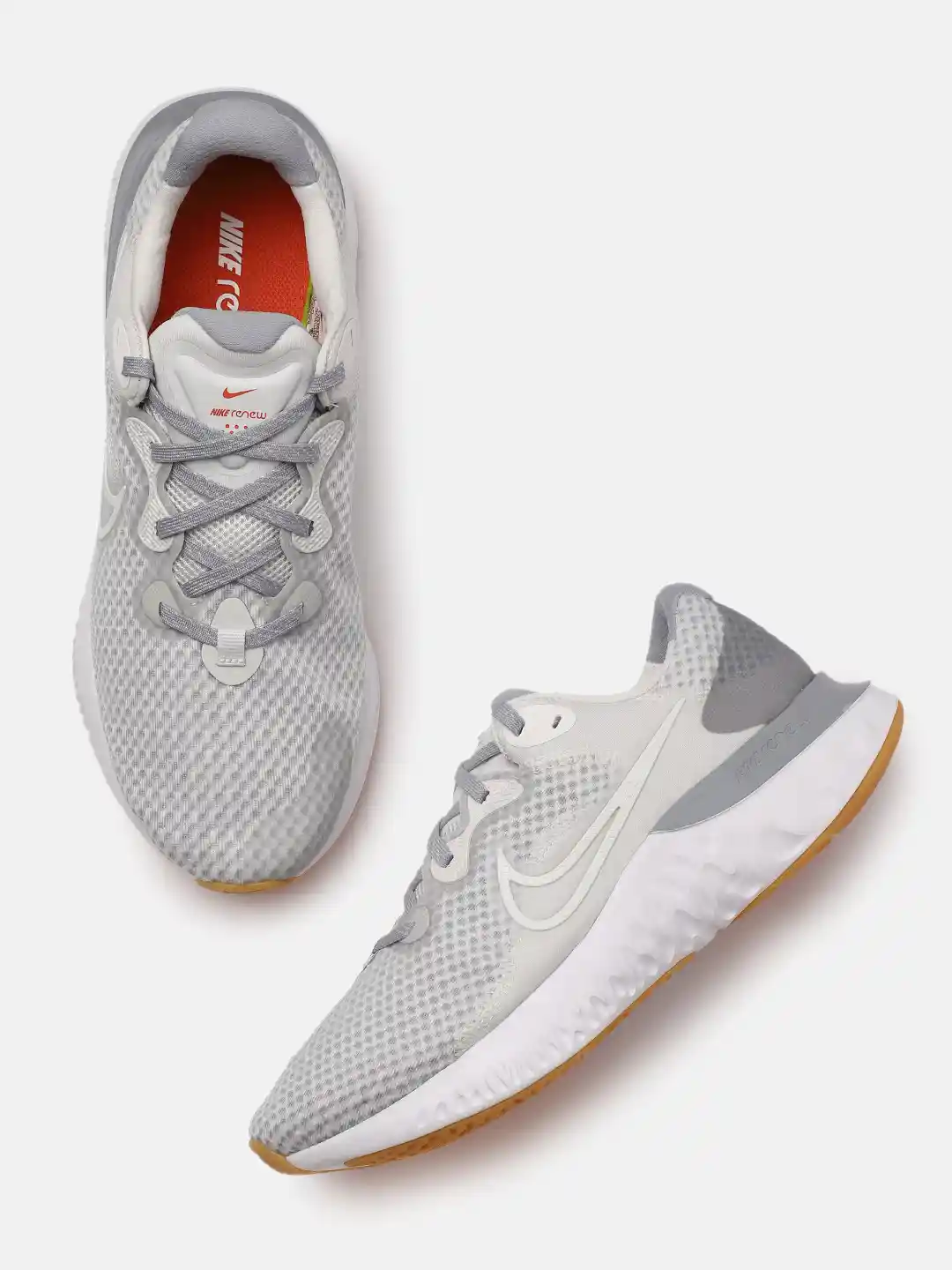 Buy Nike Men Grey Renew Run Running Shoes Sports Shoes for Men