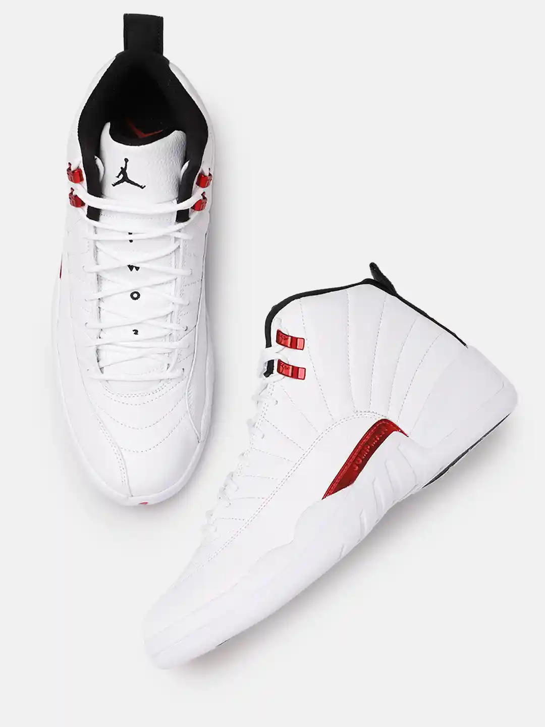 And White Jordan 12 Mens Shoes Jordan Retro 12 Champs Sports