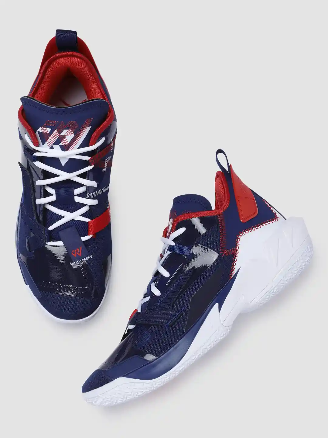 Buy Nike Men Blue JORDAN WHY NOT PF Basketball Shoes