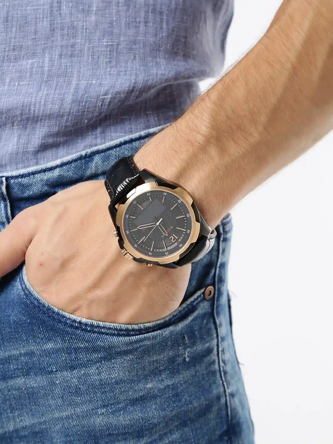 Buy Titan JUXT Men Black Smart Watch 90055KL01 Smart Watches for