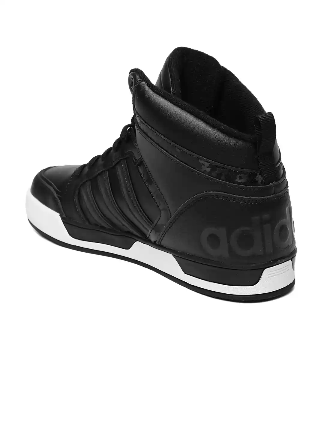 Mens Shoes Black High Top Sneakers Adidas ADIDAS NEO Men Black