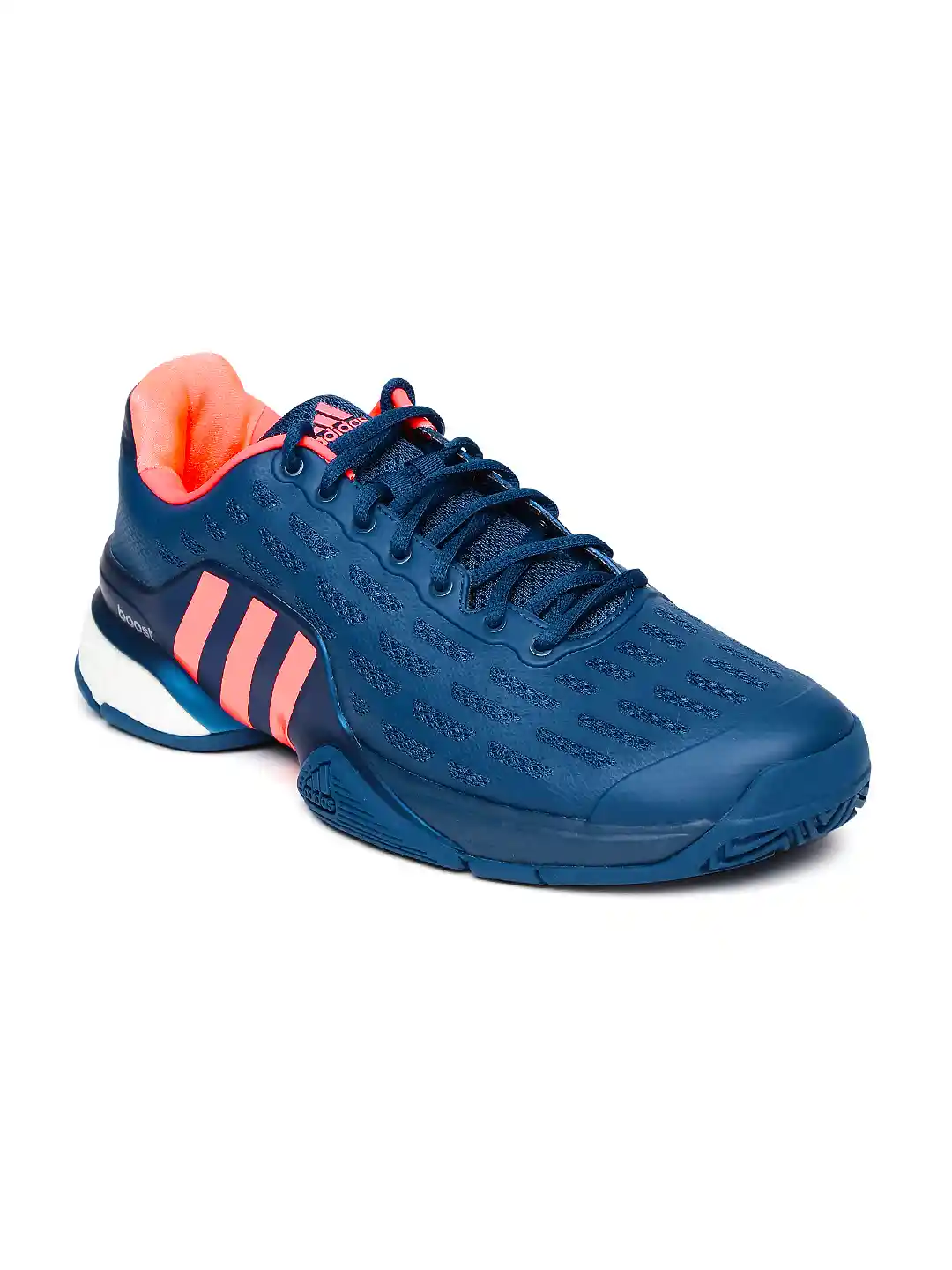 Buy ADIDAS Men Navy Barricade 2016 Boost Tennis Shoes Sports