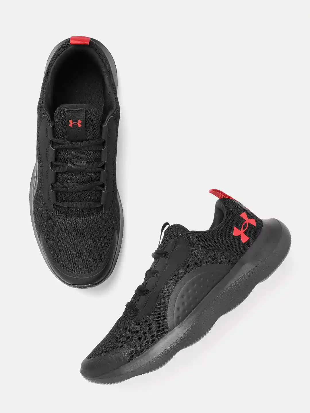 Buy UNDER ARMOUR Men Black Victory Woven Design Sneakers Casual