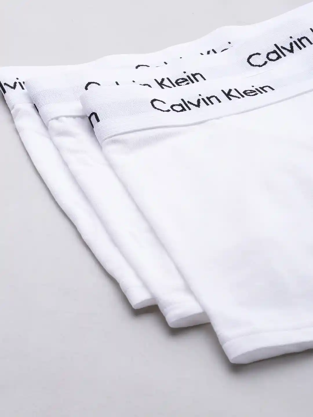 Buy Calvin Klein Underwear Men Pack of White Solid Low-Rise