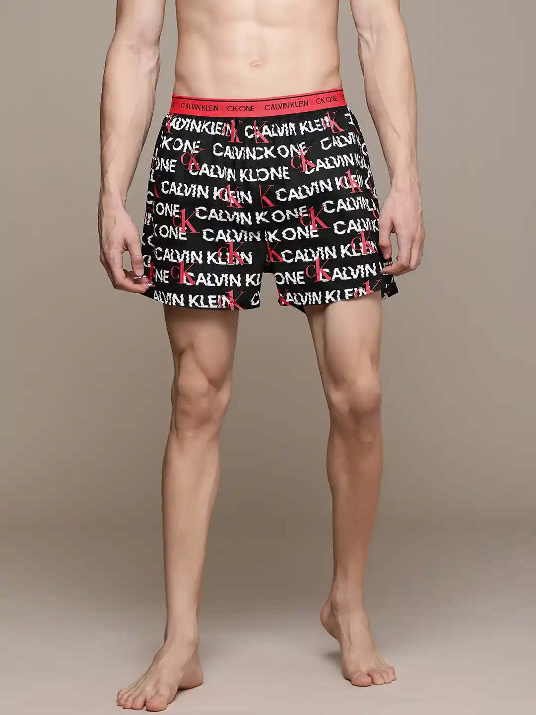 Buy Calvin Klein Underwear Men Black Brand Logo Printed Pure