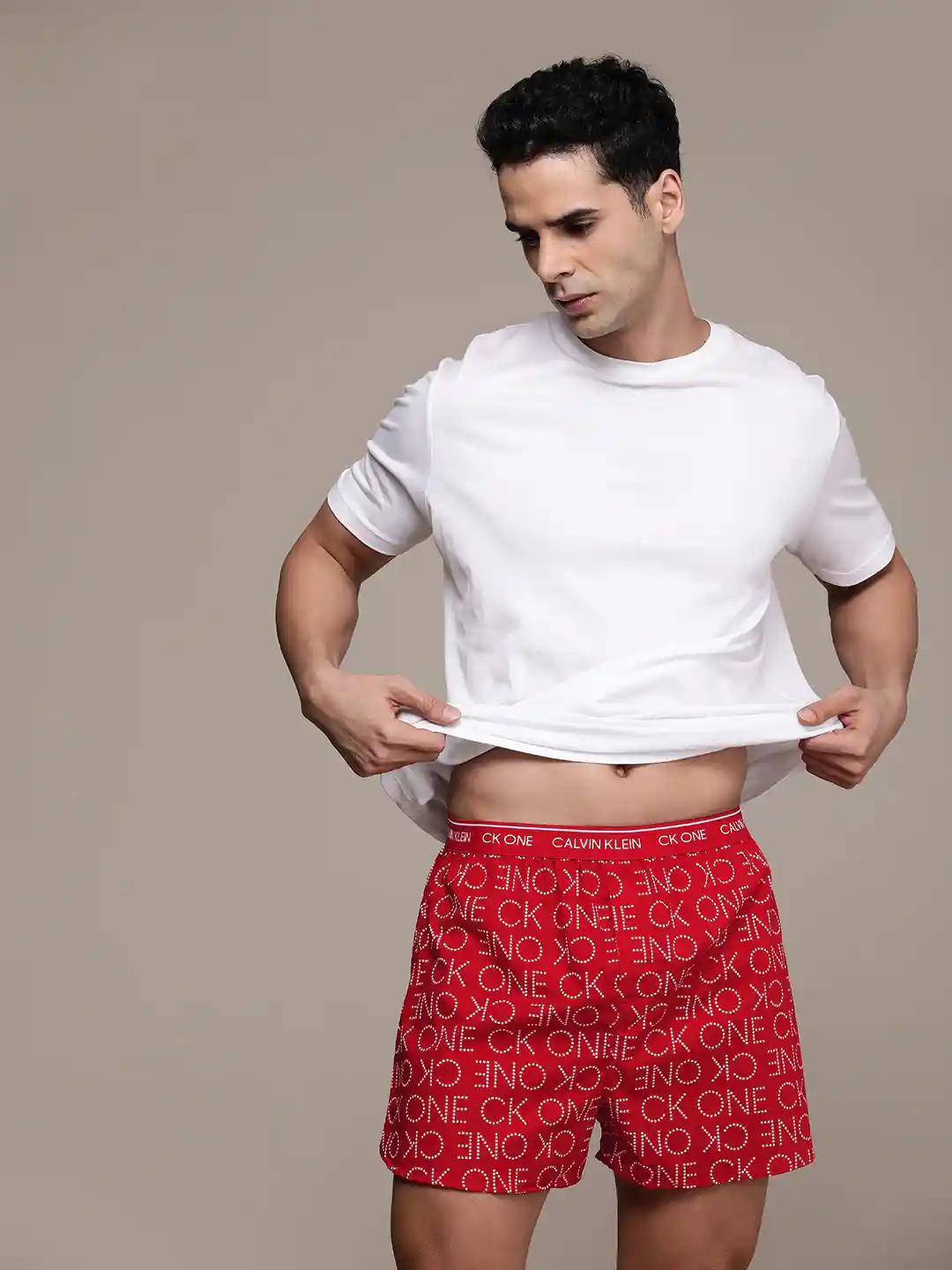 Buy Calvin Klein Underwear Men Pure Cotton brand Logo Printed
