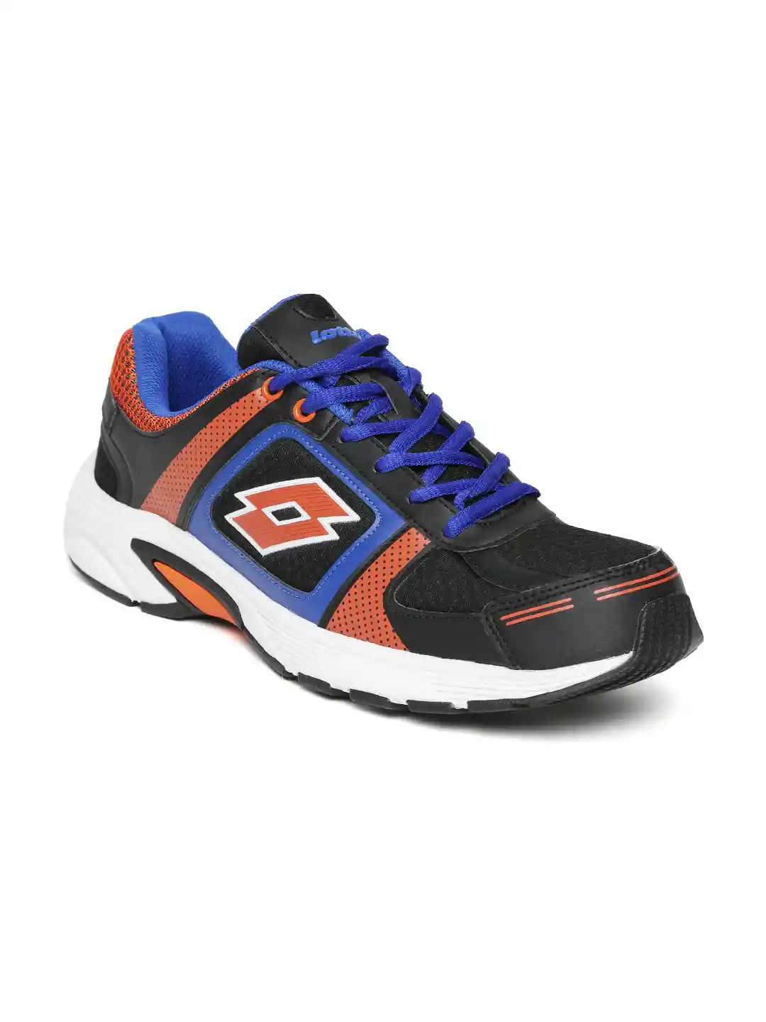 Buy Lotto Men Black Orange Running Shoes Sports Shoes for Men - Main Image
