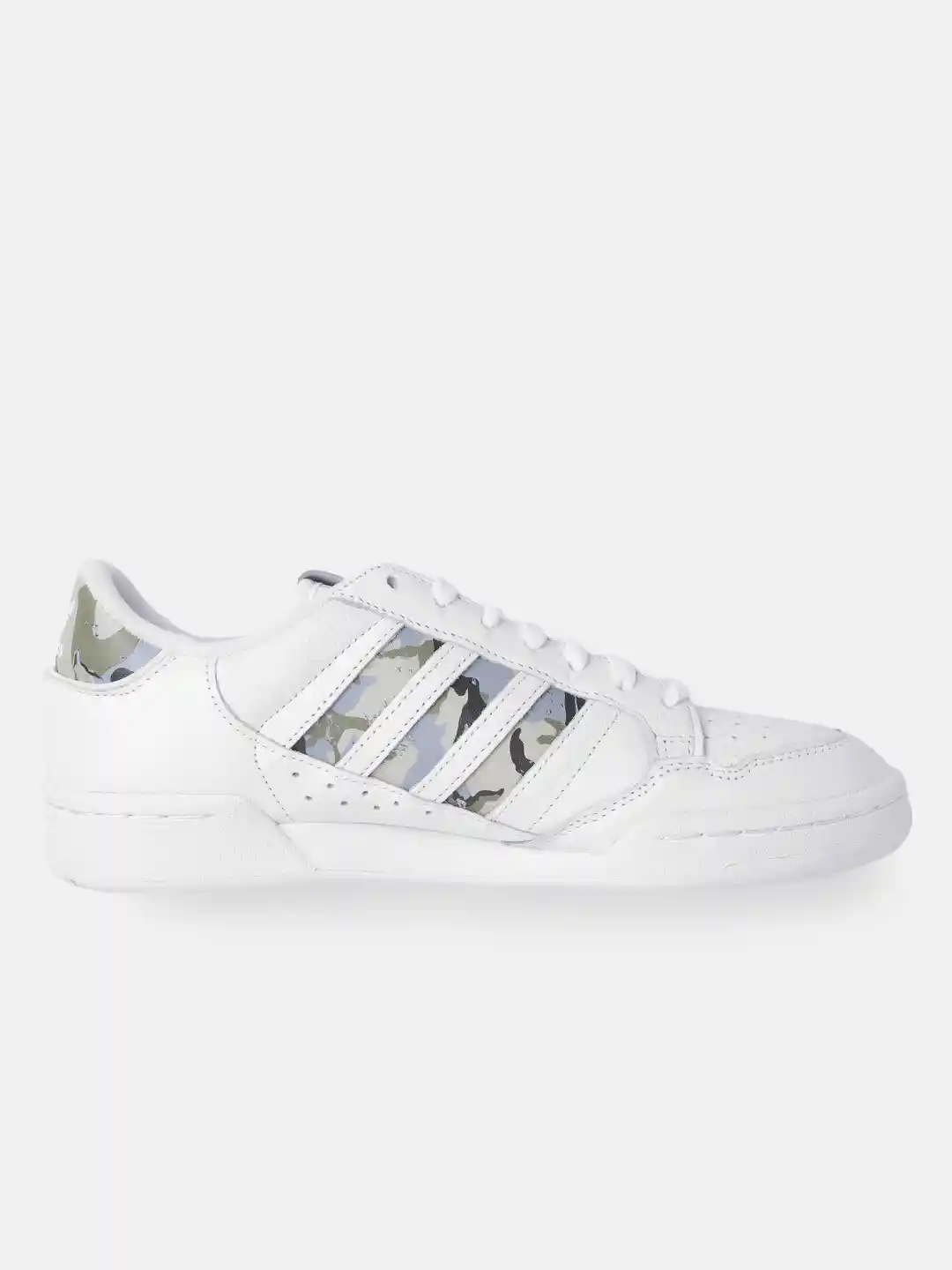 Footwear Adidas Continental 80 White And Silver Men's Shoes Adidas