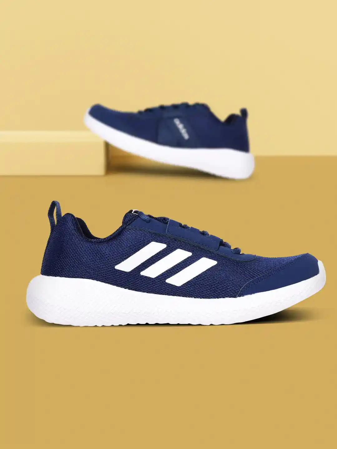 Buy ADIDAS Men Navy Blue Chic Running Shoes Sports Shoes for Men - Main Image