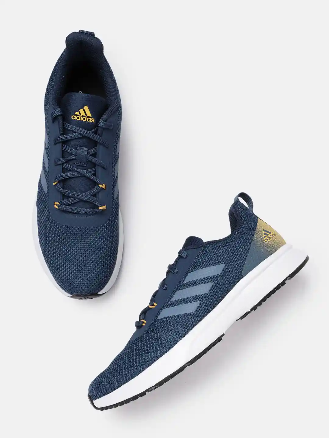 Myntra Zx Flux Running Shoes ADIDAS Men Navy Blue Glowrun