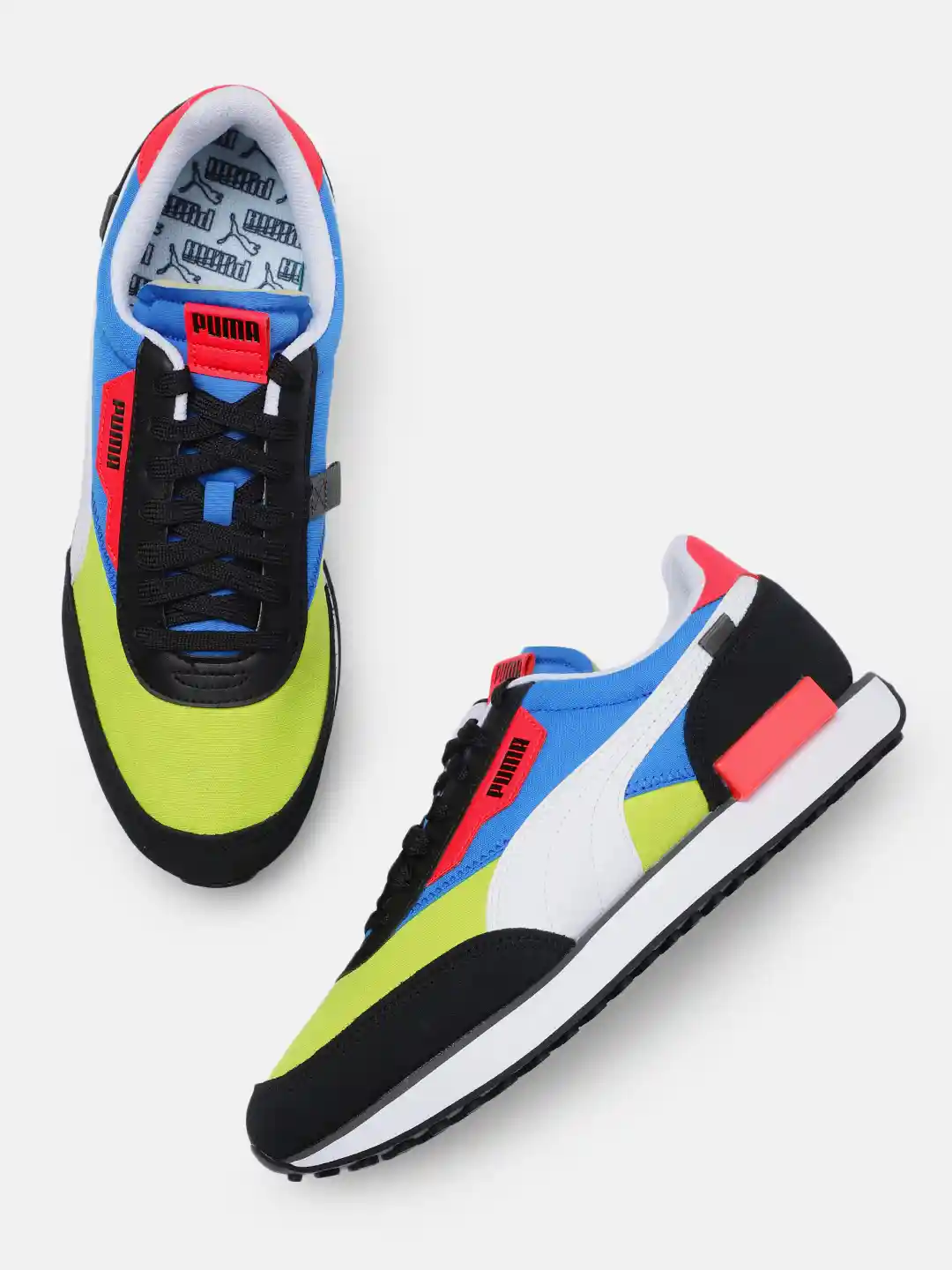 Buy Puma Unisex Multicoloured Future Rider Play On Sneakers