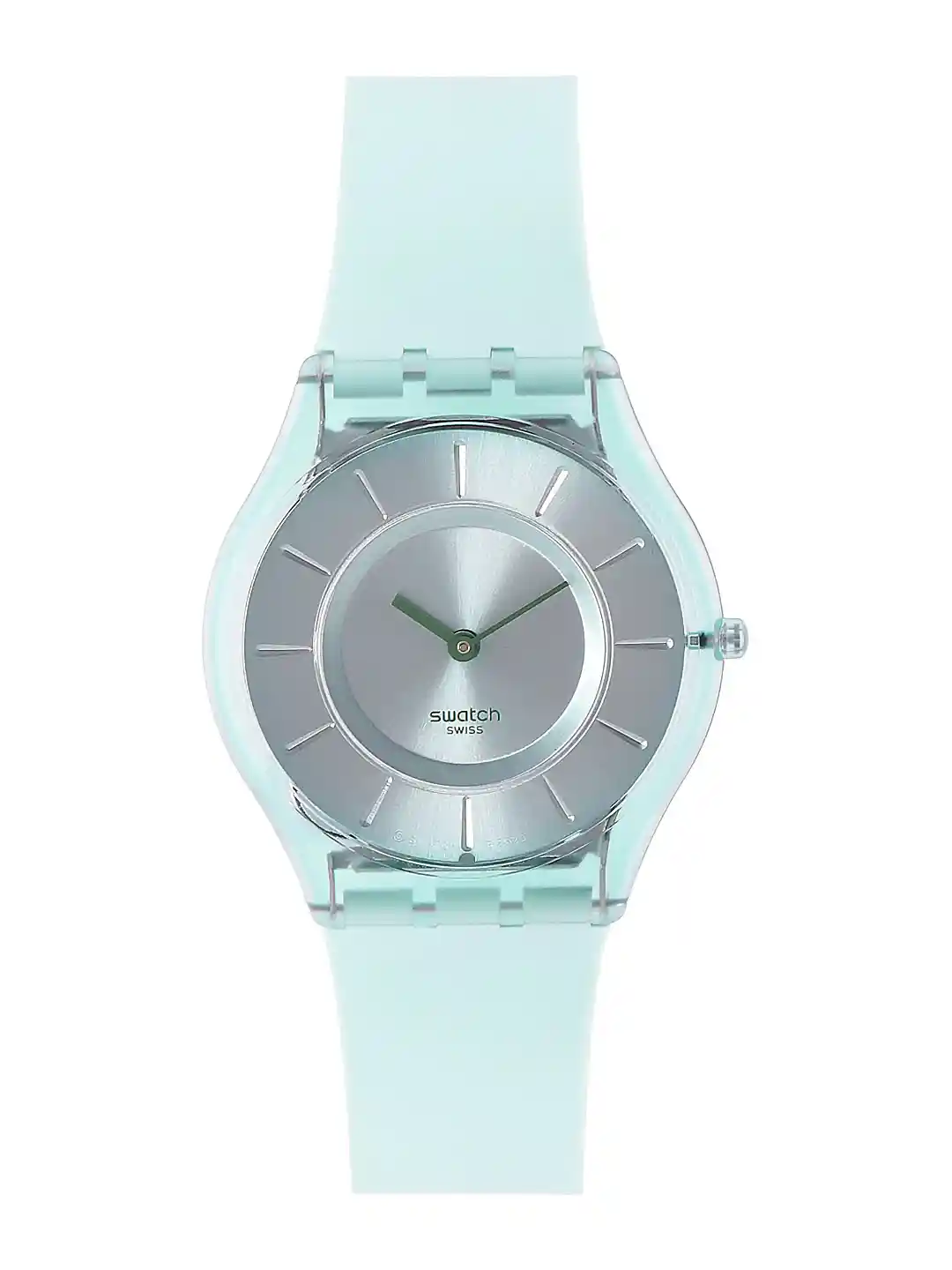 Buy Swatch Women Green Swiss Made Water Resistant Analogue Watch