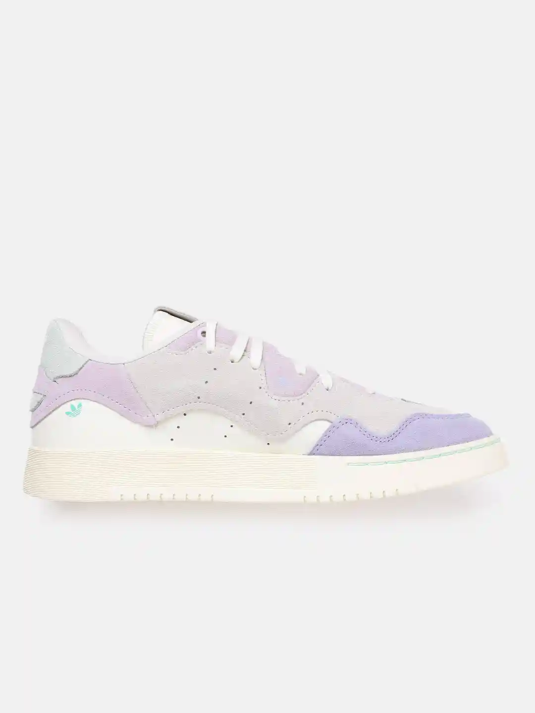 Buy ADIDAS Originals Women White Colourblocked Leather Supercourt