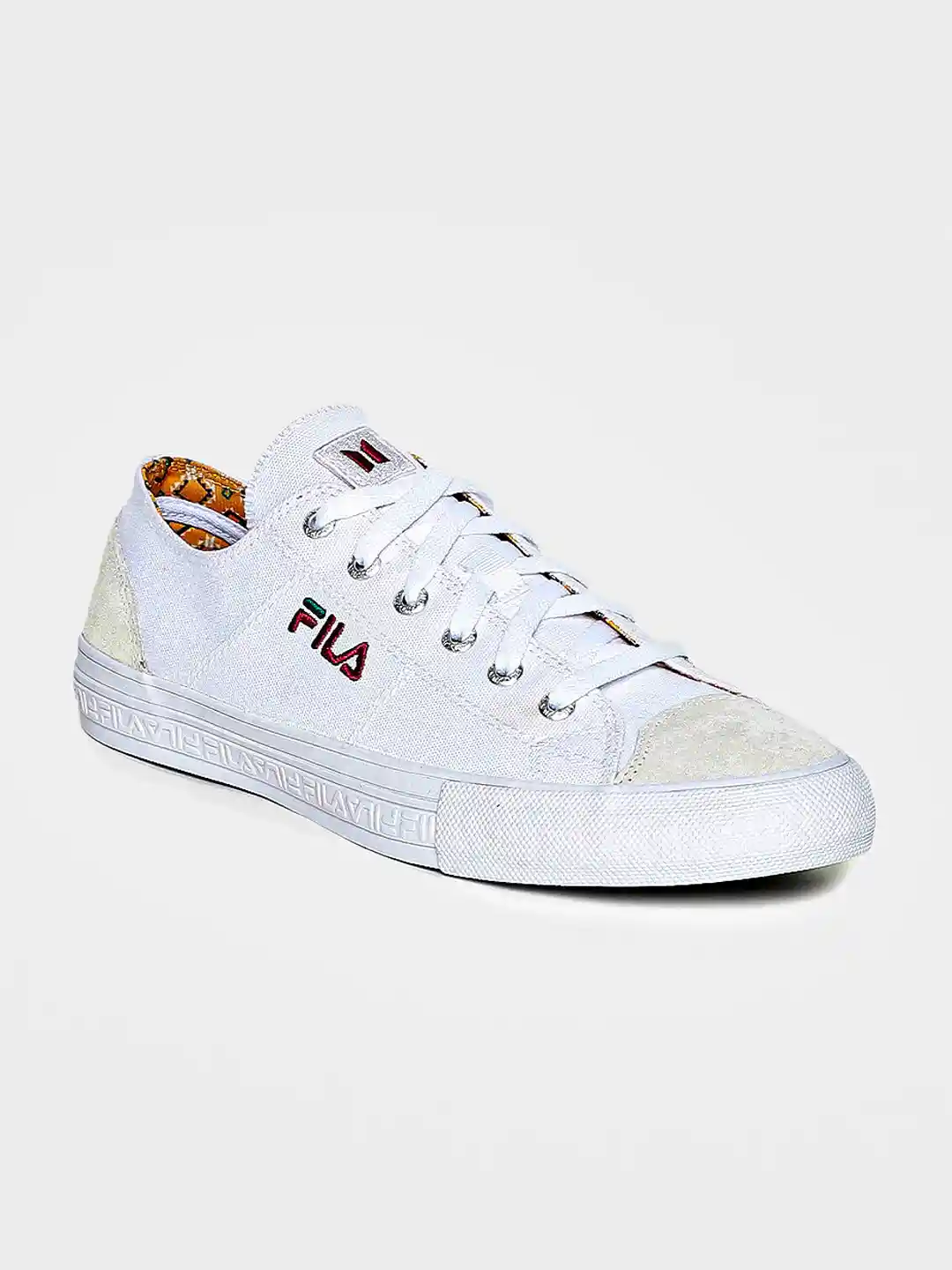 Buy FILA Unisex White Solid Sneakers Casual Shoes for Unisex