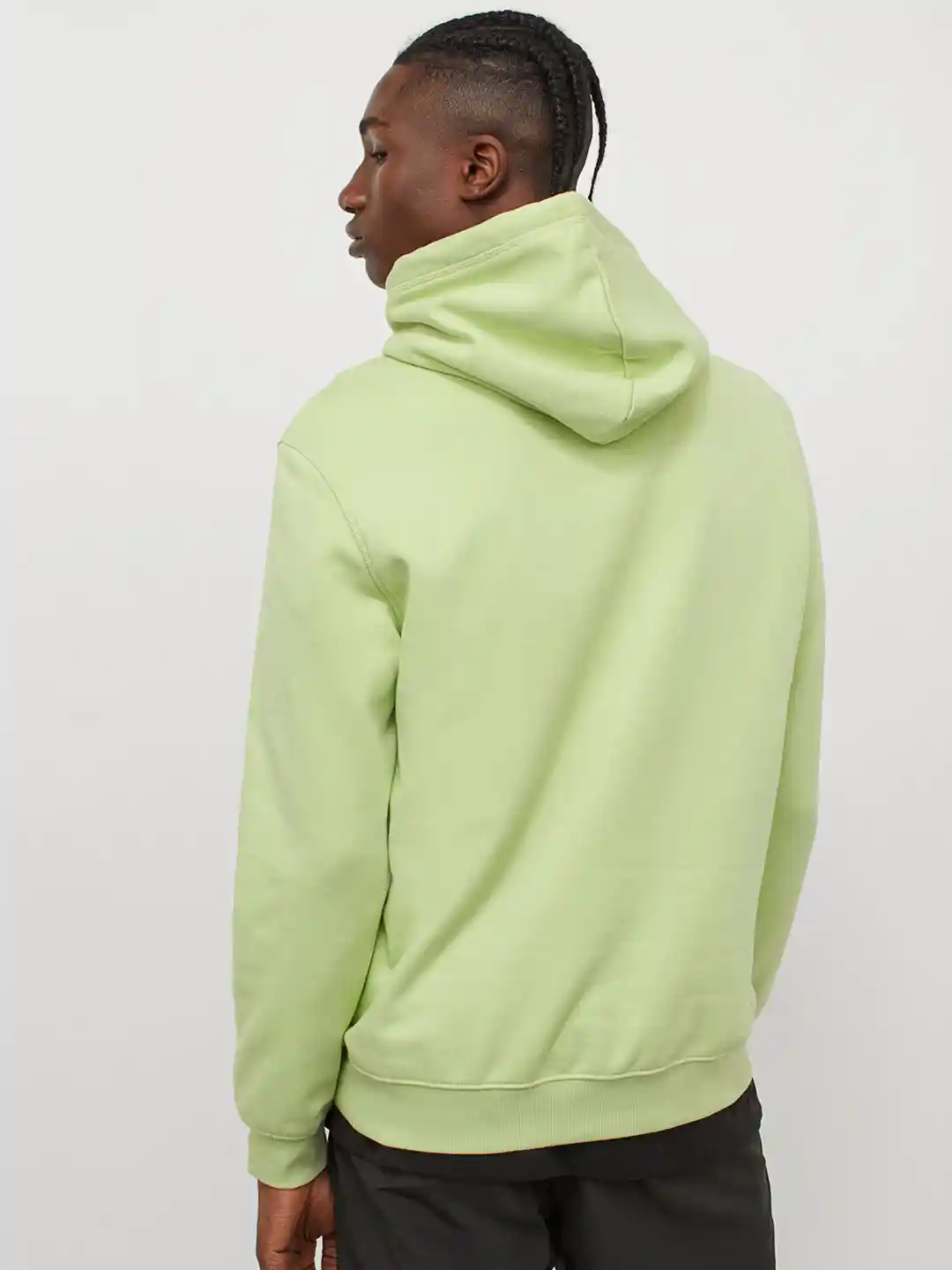 Buy H&M Men Green Relaxed Fit Hoodie Sweatshirts for Men
