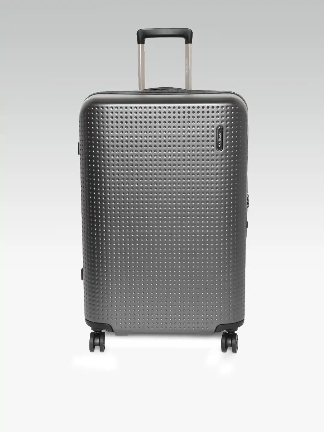 Buy Samsonite Unisex Charcoal Grey Medium Pixelon Spinner Trolley
