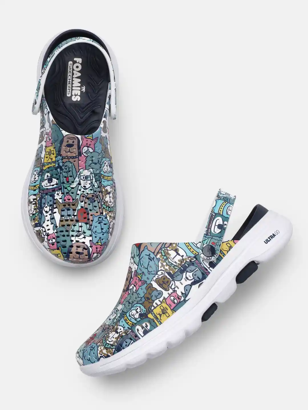 Ubuy Skechers Gowalk Clogs Skechers Men's GO WALK 5-ASTONISHED