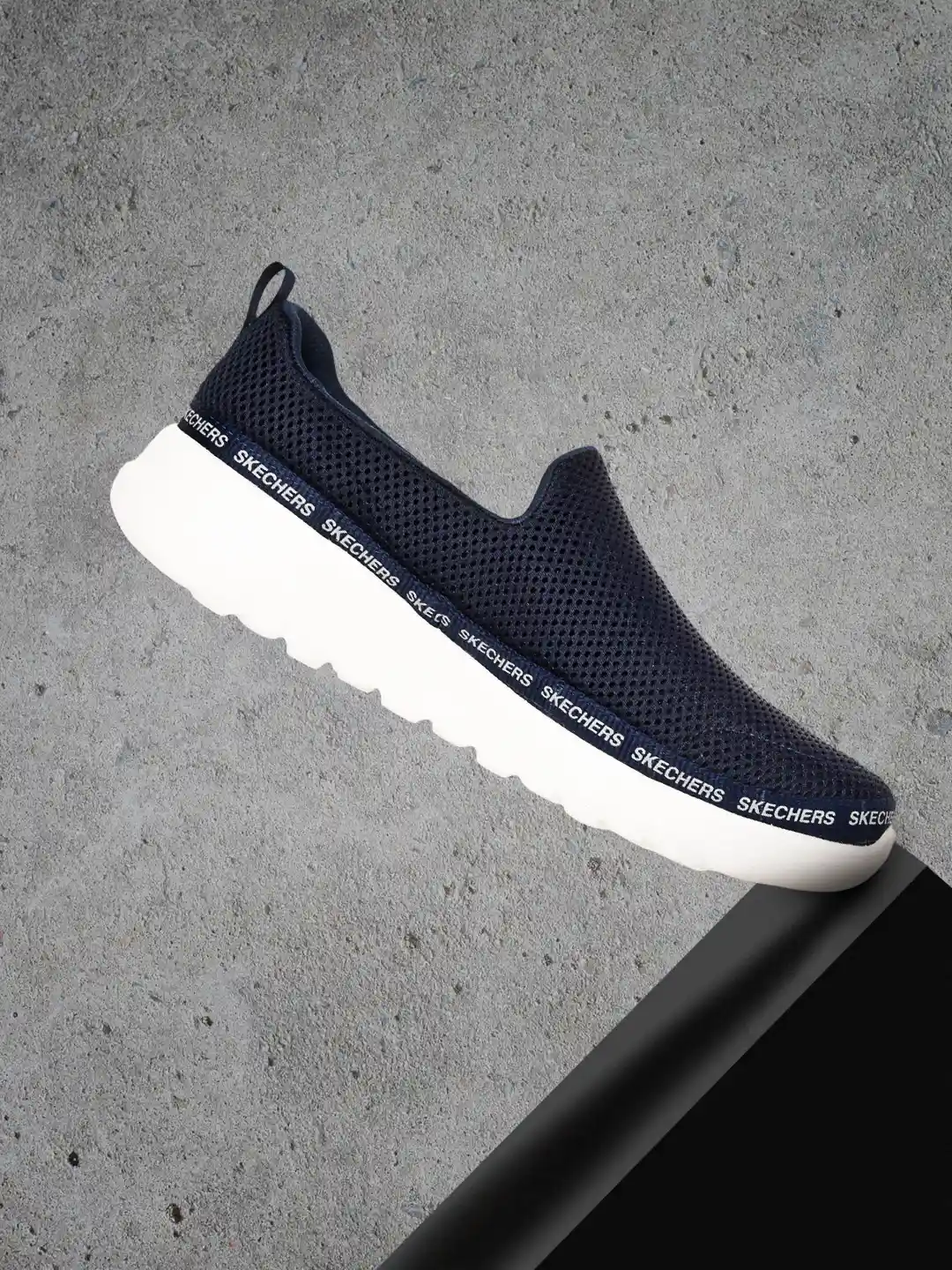 Buy Skechers Women Navy Blue GOWALK JOY- POPULAR Goga Mat Walking