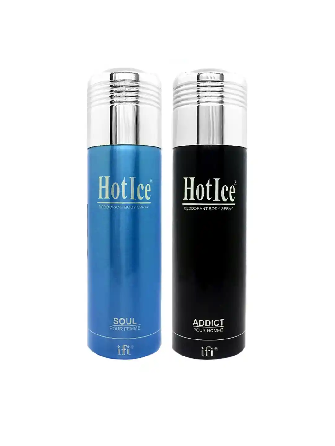 Buy Hot Ice Blue Set of Soul Fomme Addict Homme Deodorant