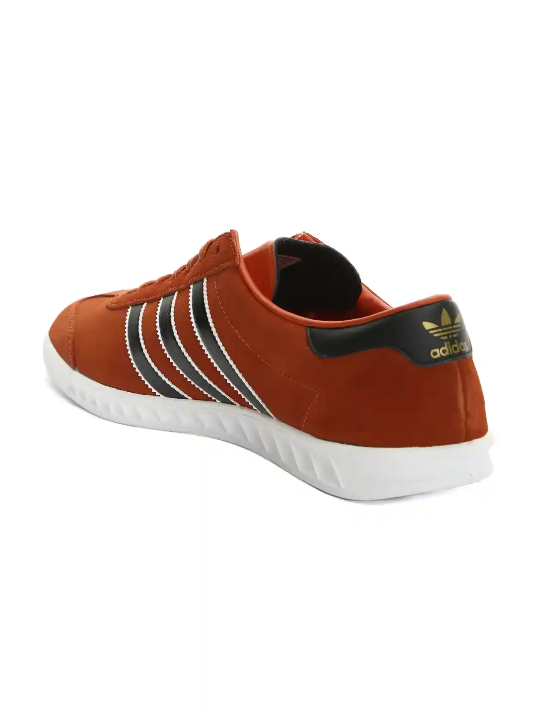 Buy ADIDAS Originals Men Red Solid Hamburg Suede Sneakers Casual