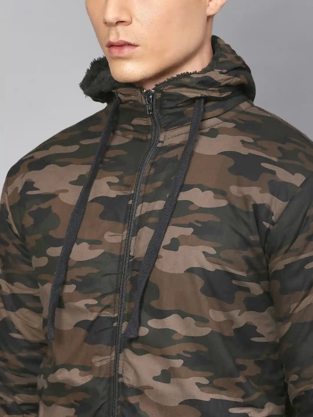 にゃんころ大先生専用】KOWGA CAMO FUR STADIUMJACKET KOWGA CAMO FUR