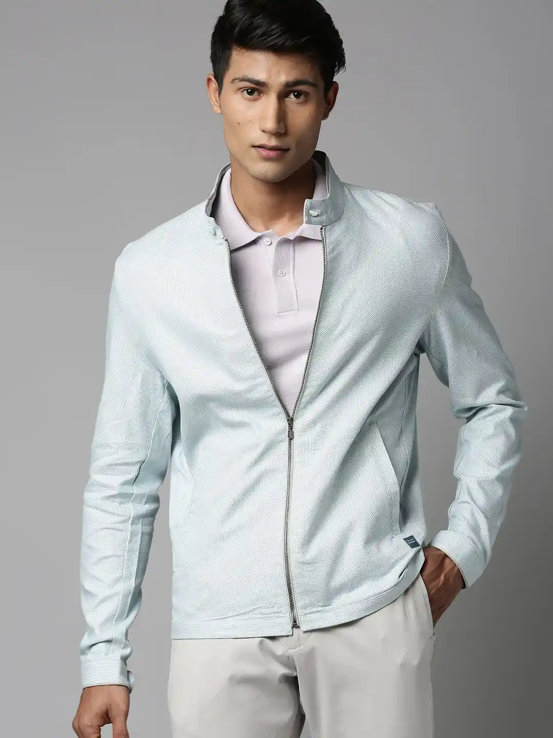 Rare Rabbit Mens Pink Velvet Jacket RARE RABBIT Men Blue