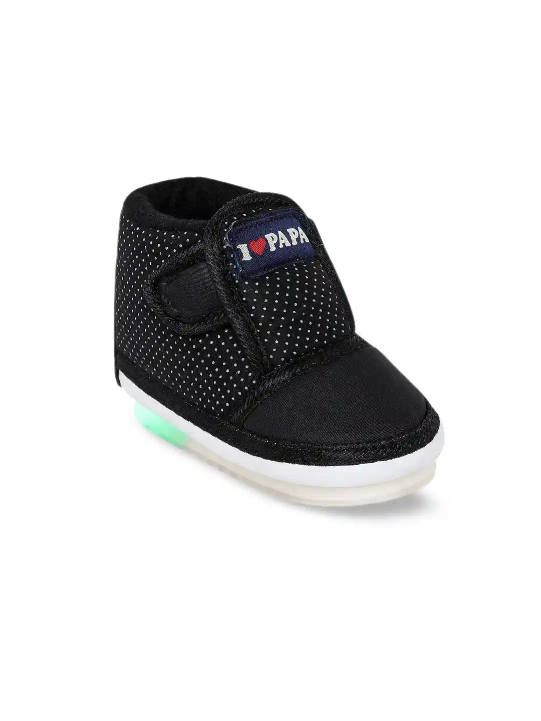 Buy CHiU Kids Black Printed LED Light Shoes With Chu Chu Musical