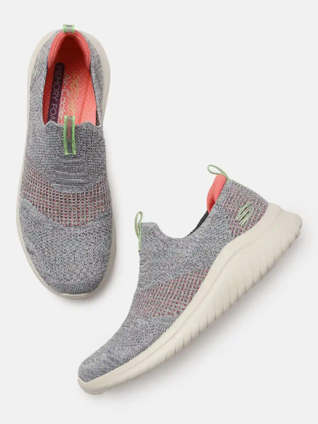 Skechers Footwear Skechers Ultra Flex Womens Grey Skechers Women
