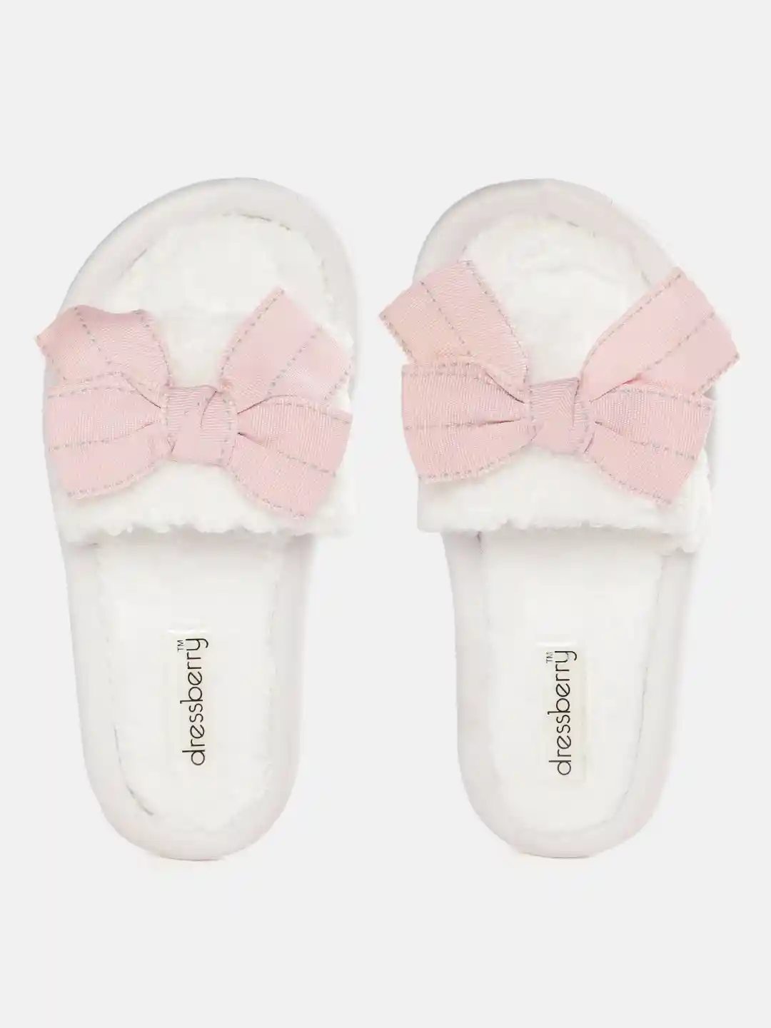 Buy DressBerry Women Bow Detail Room Slippers Flip Flops for