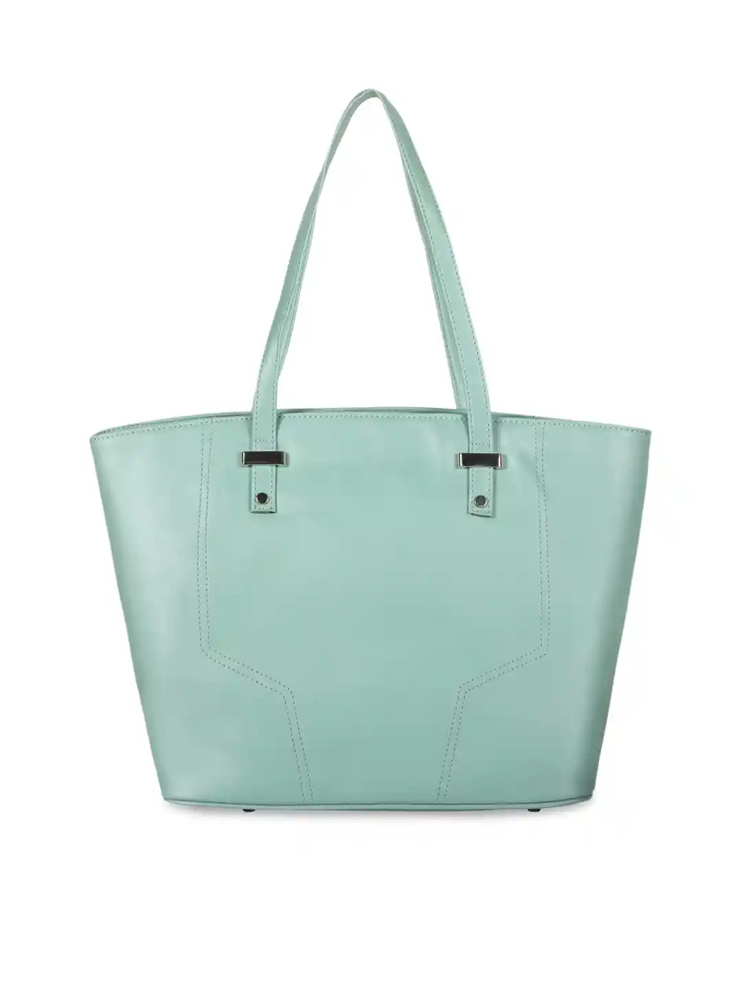 Buy Toteteca Sea Green PU Structured Shoulder Bag Handbags for