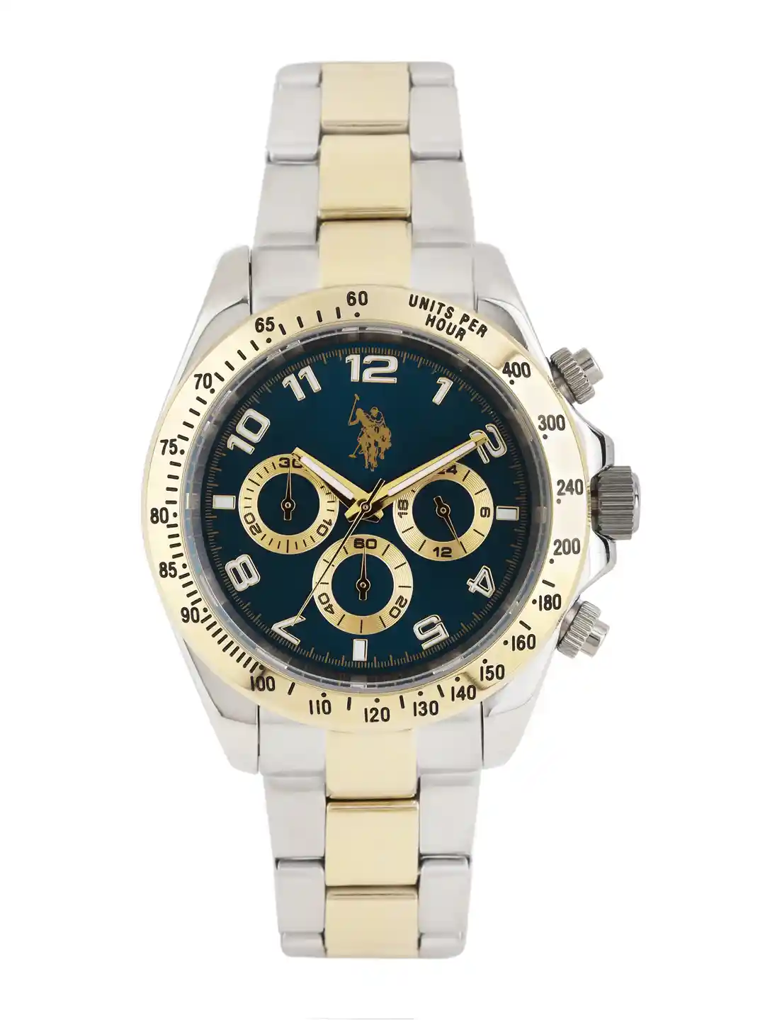 Buy Polo Men Navy Chronograph Watch USAT0117 Watches