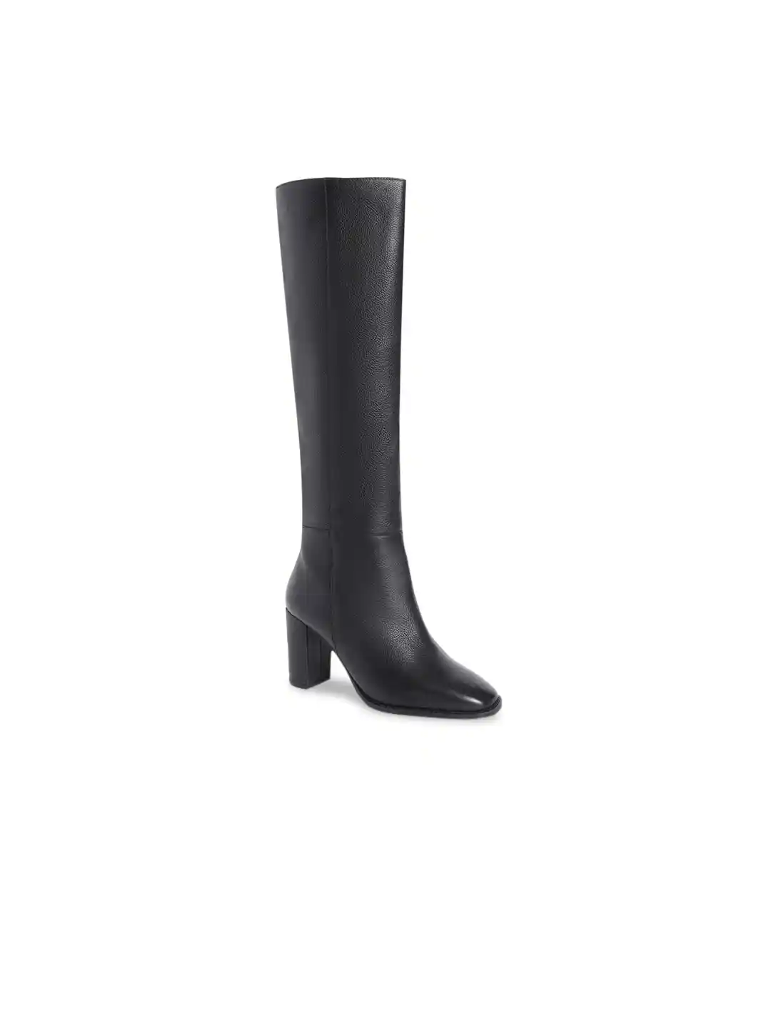 Black Leather Boots 8s Knee High Boots Coach Grace Black Leather
