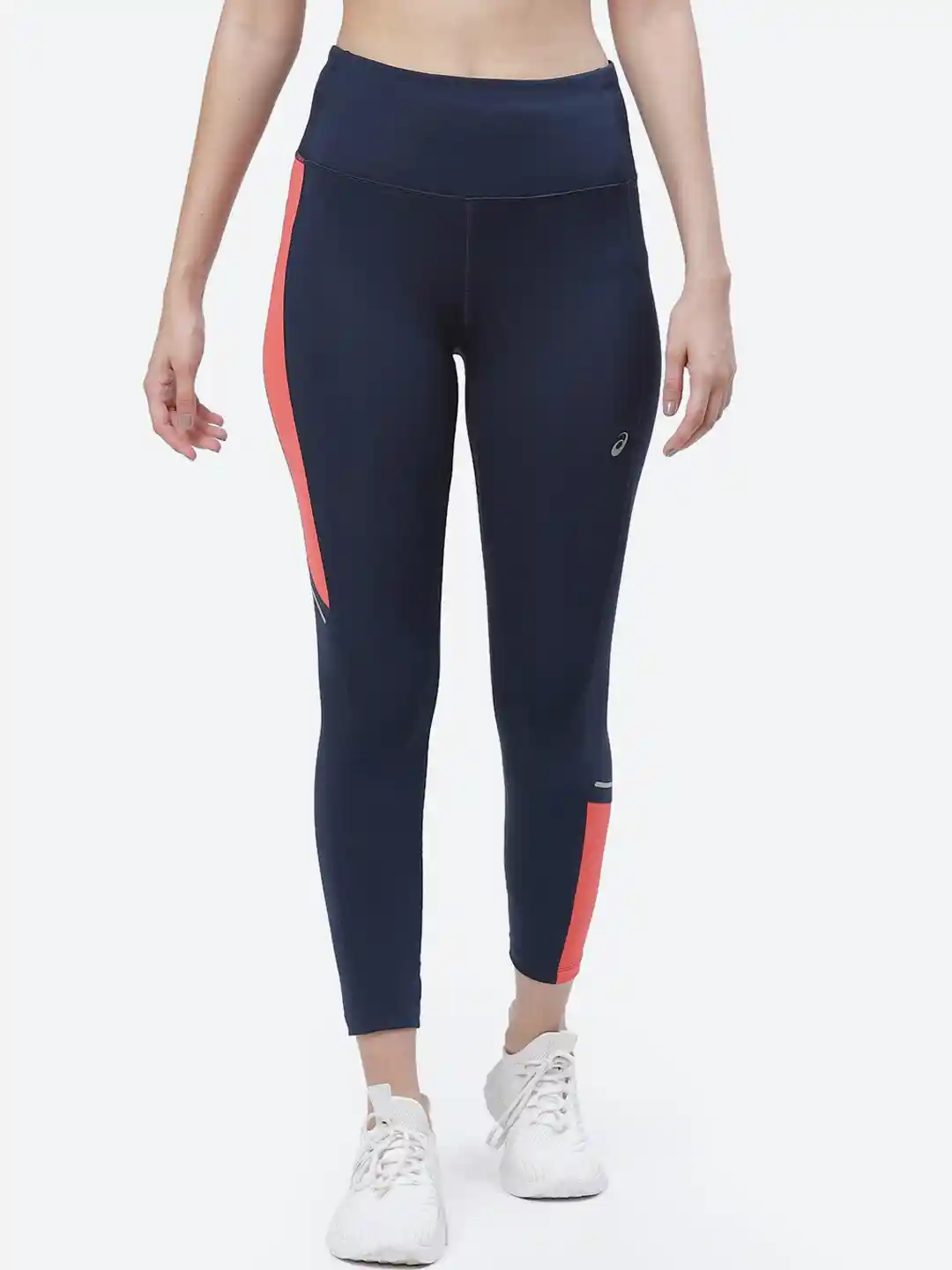 Buy ASICS Women Navy Blue Solid TOKYO HIGHWAIST Running Running