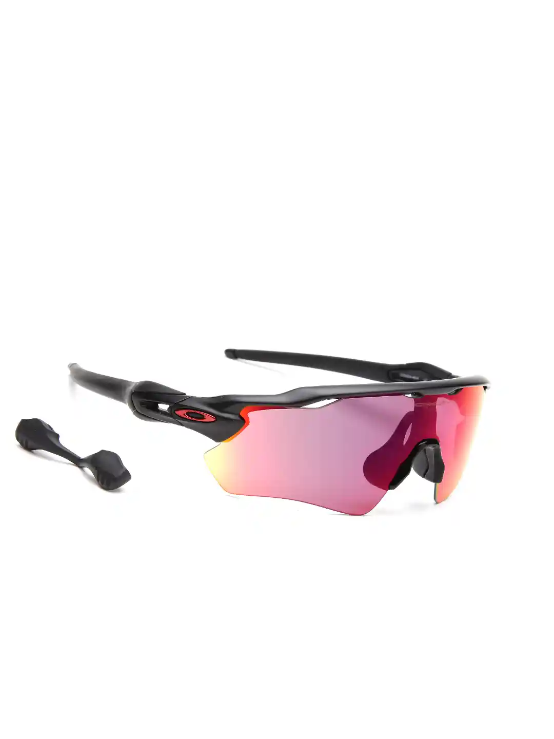 Buy Oakley Men UV Protected Red Lens Rectangle Sunglasses