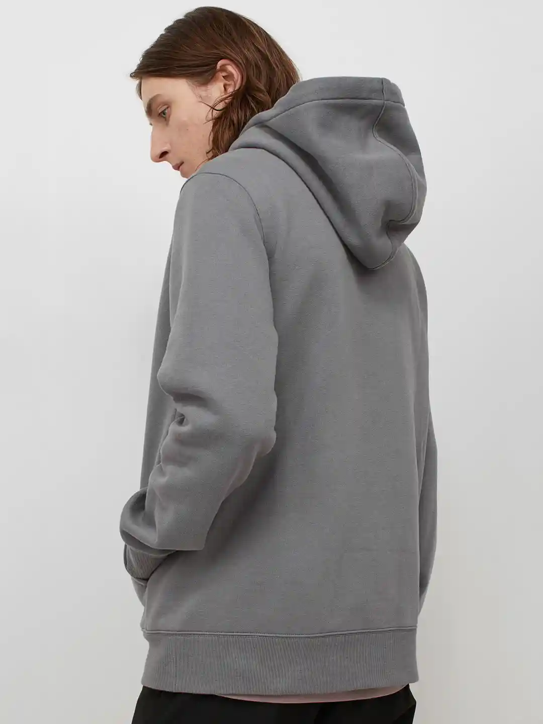 Buy H&M Men Grey Hooded Top Sweatshirts for Men 15274594 Myntra