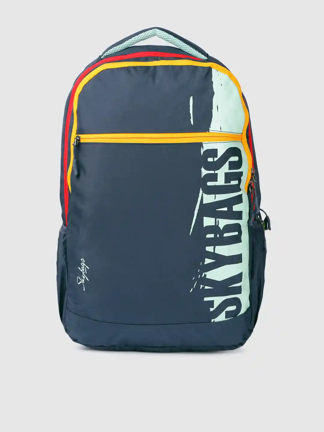 Buy Skybags Unisex Navy Blue Skater 06 Brand Logo Backpack