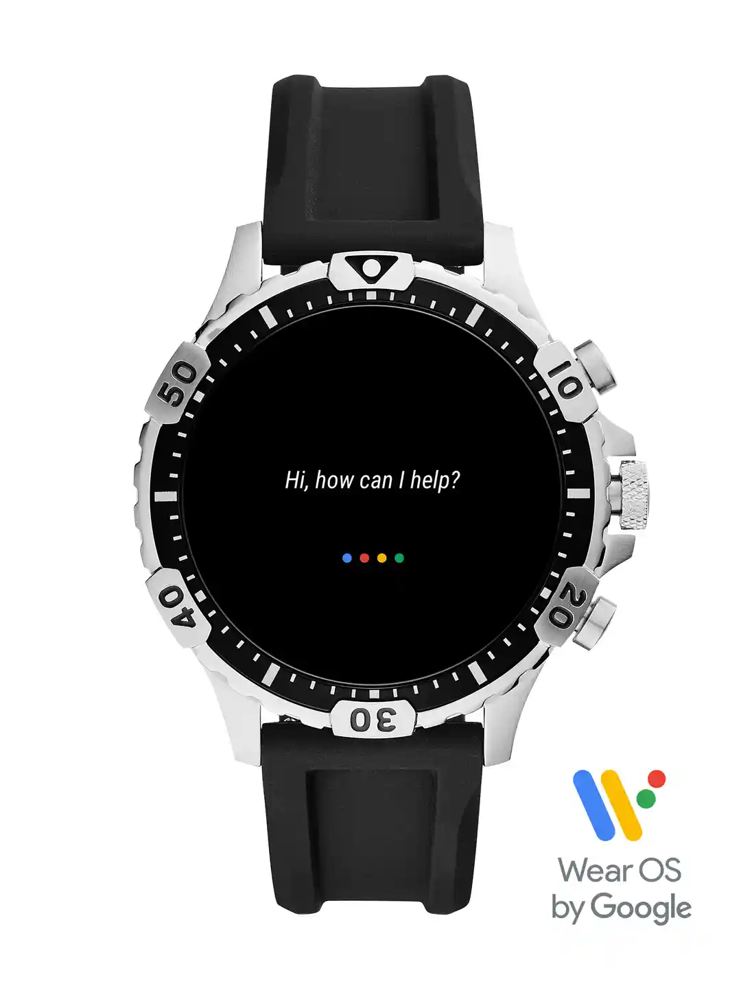 Buy Fossil Gen Garrett HR Black Smartwatch FTW4041 Smart