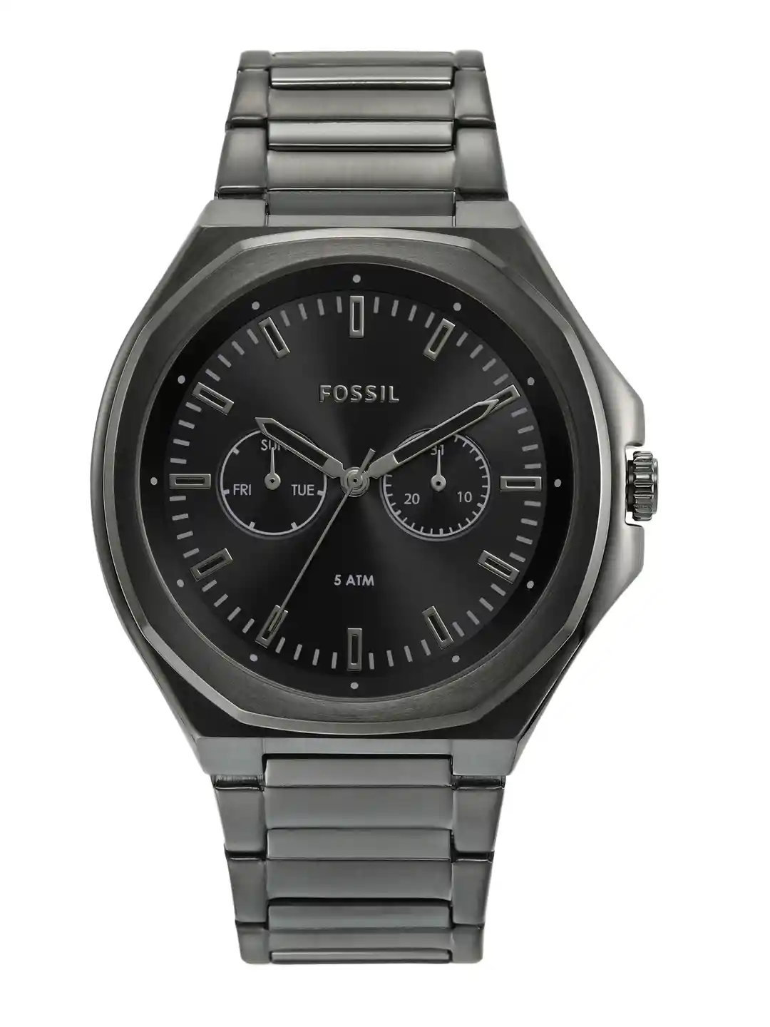 Watches Authentic Swatch Fossil Watches Fossil Men Charcoal Dial