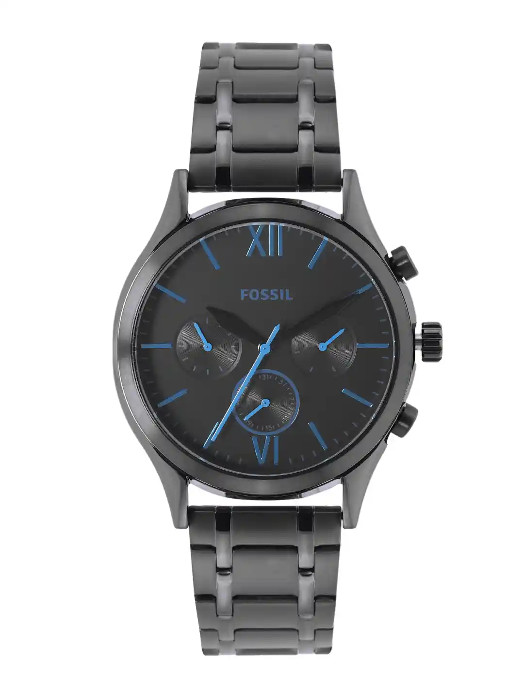 Fenmore Black Leather Fossil Watch Buy NEW AUTHENTIC FOSSIL