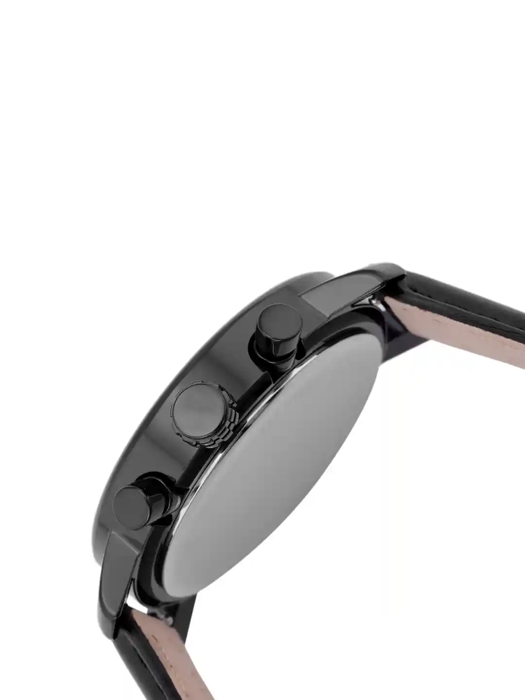 Buy Fossil Men Black Dial Leather Straps Rhett Analogue