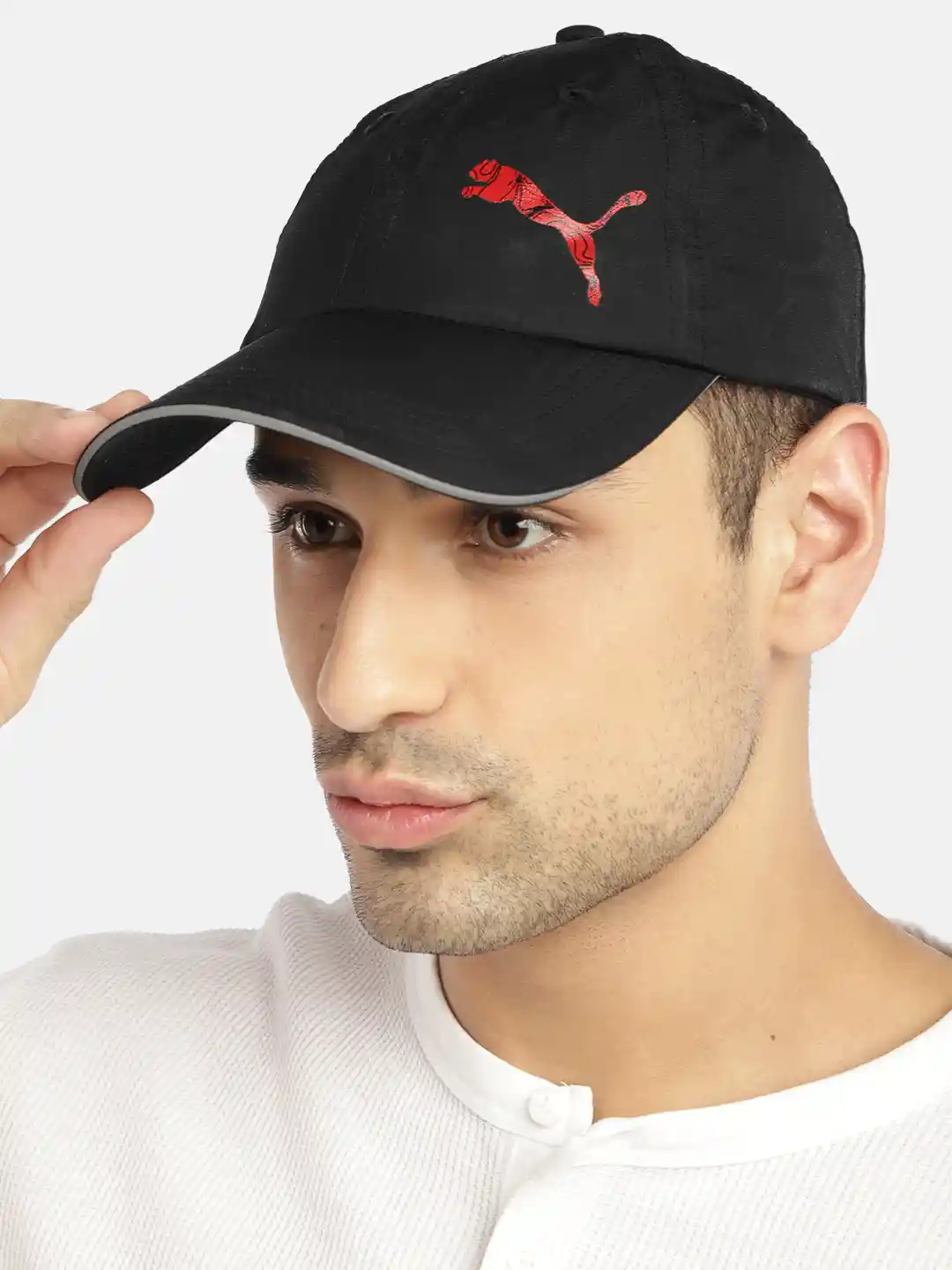 Buy Puma x One 8 Unisex Black Solid Training Cap with Printed