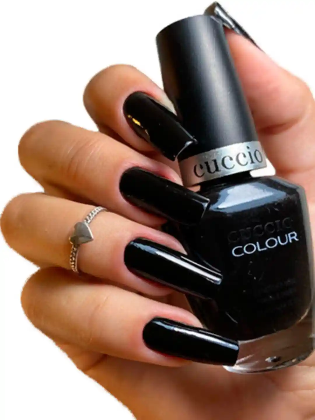 Cuccio Nagellack „2 Am In Hollywood“ – Traditional Black, 3-fach Pigmentiert, Vegan