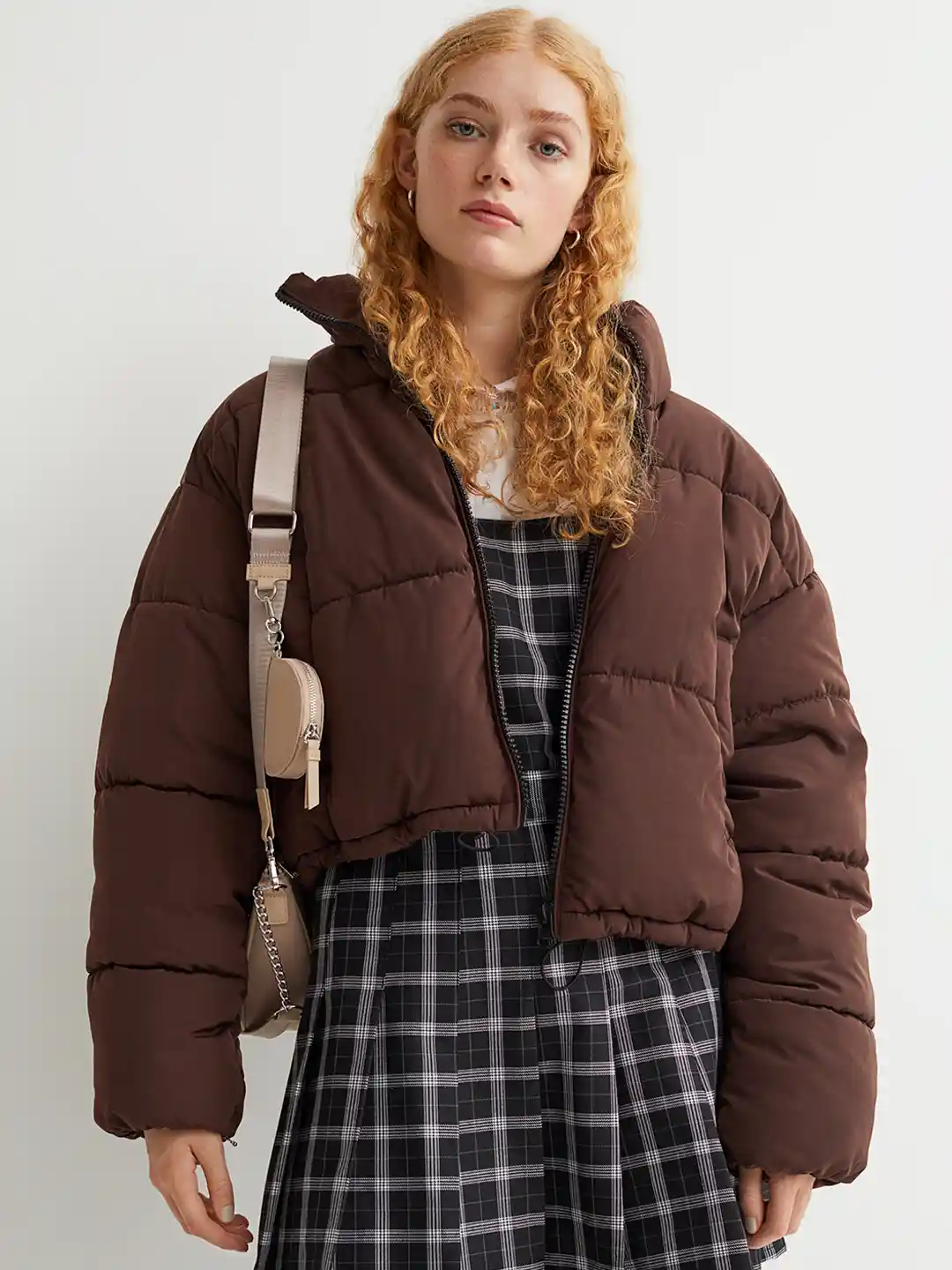 H&m Short Bubble Jacket Womens H&m Cropped Xysaqa Women Winter