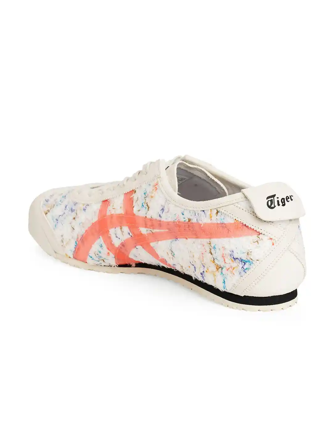 Buy Onitsuka Tiger Unisex Cream-Coloured Woven Design Mexico 66