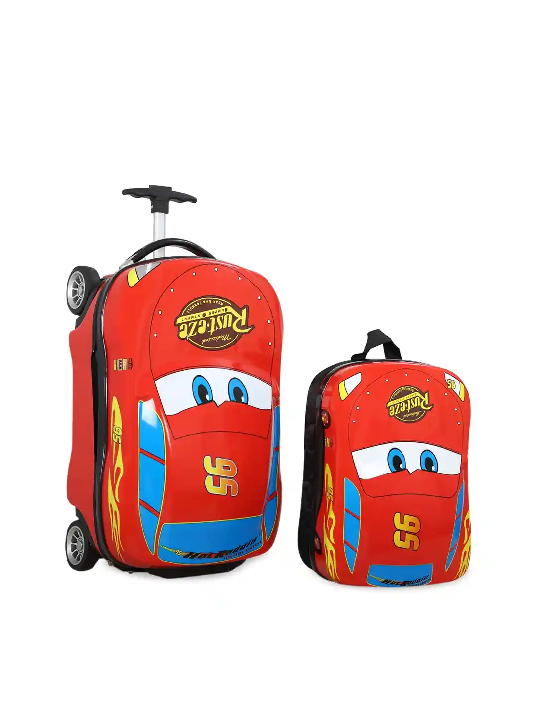 Buy Disney Unisex Kids Set of Multicolored Car Printed Trolley