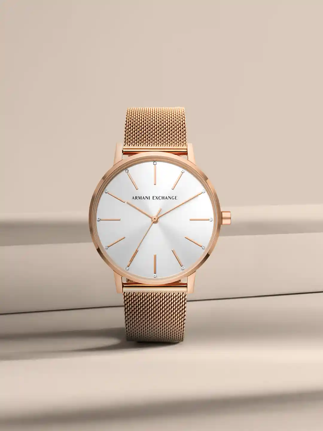 Armani Exchange Ladies Watch Rose Gold Buy Armani Exchange Women